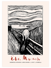 Edvard Munch Afiş Scream (Çığlık) - Art Print